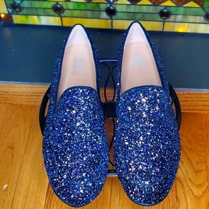 FITFLOP Glitter Flats, size 10, new, no box